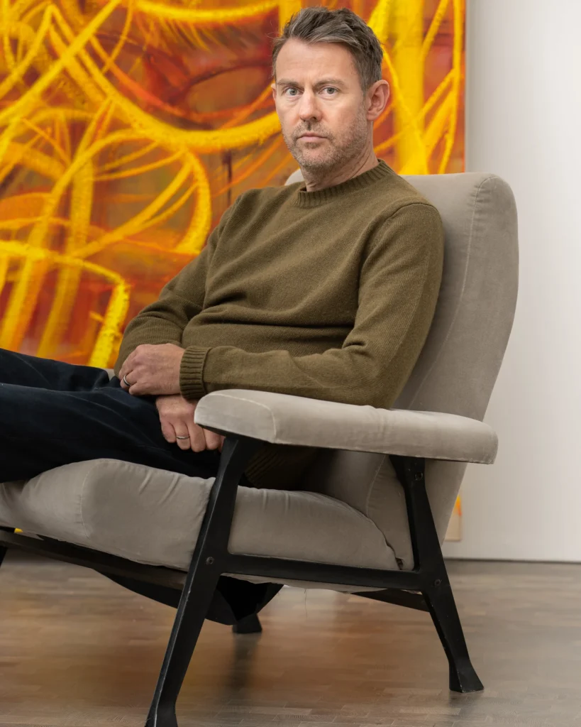 Portrait of Nigel Cooke, artist Venice Biennale 2026