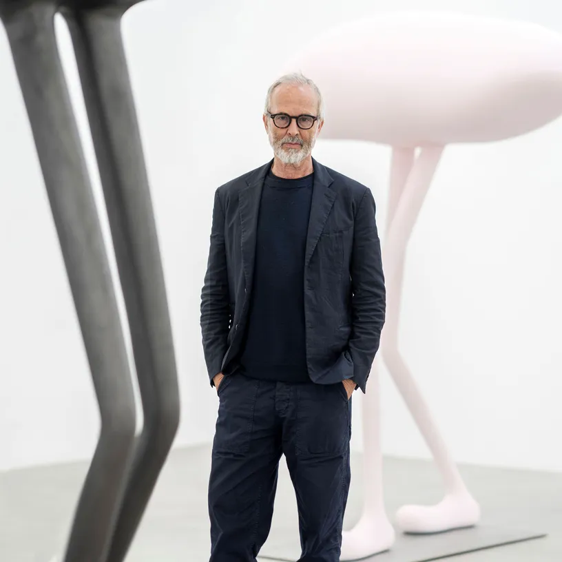Erwin Wurm portrait Venice Biennale 2026 Dreamers Museo Fortuny