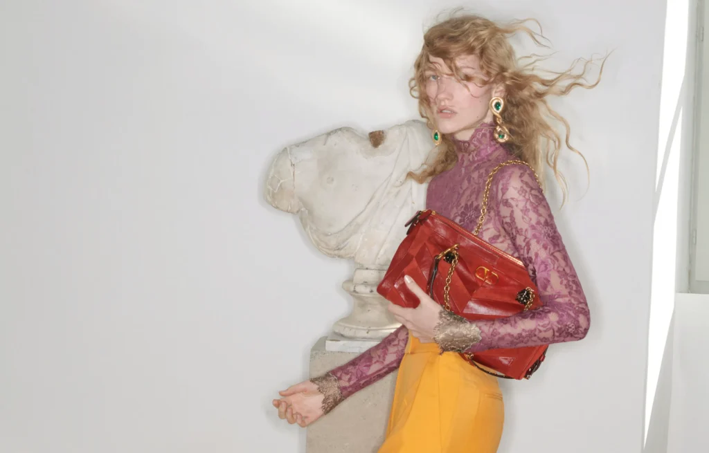 Valentino Pre-Autumn 2026 kampaň Apolline Rocco Fohrer palazzo Cy Twombly