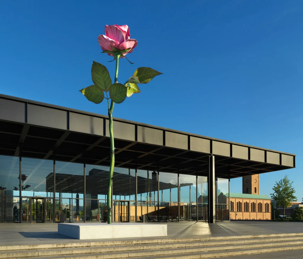Isa Genzken Pink Rose Neue Nationalgalerie Berlín Art Basel 2026 Unlimited
