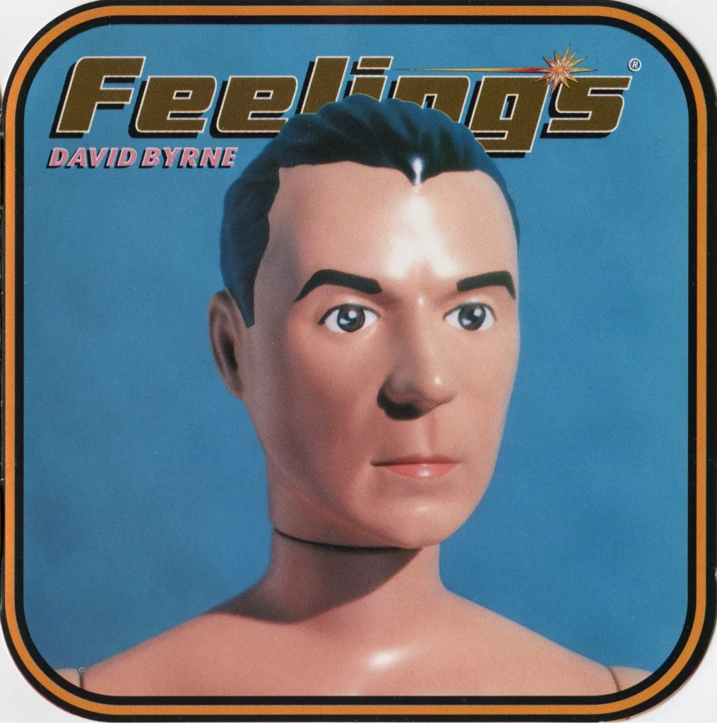 David Byrne Feelings 1997 album cover Stefan Sagmeister dizajn
