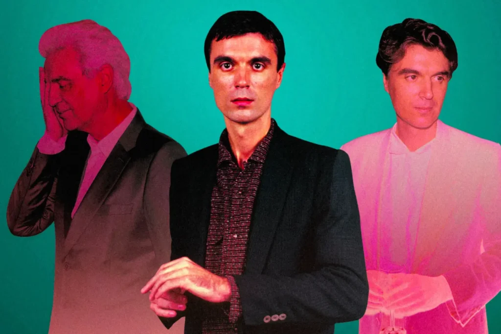 David Byrne ikonické looky štýl Talking Heads módna ikona
