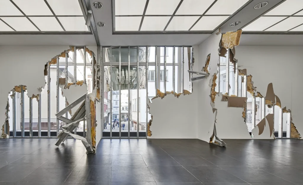 Frankfurter Kunstverein Frankfurt súčasné umenie inštalácia