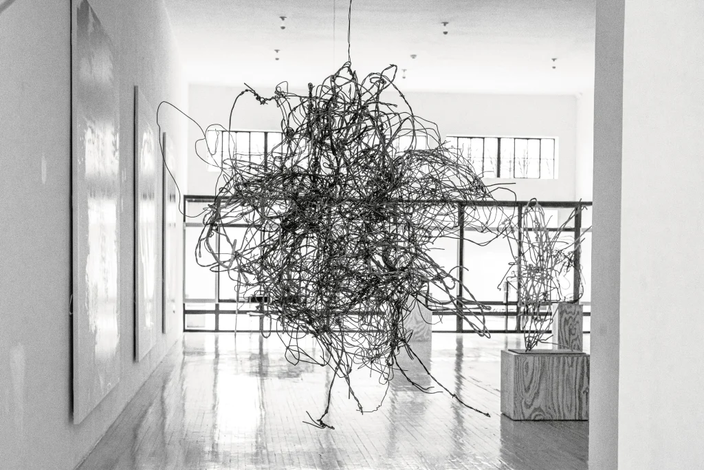 Christopher Wool: See Stop Run West Texas — Installation View