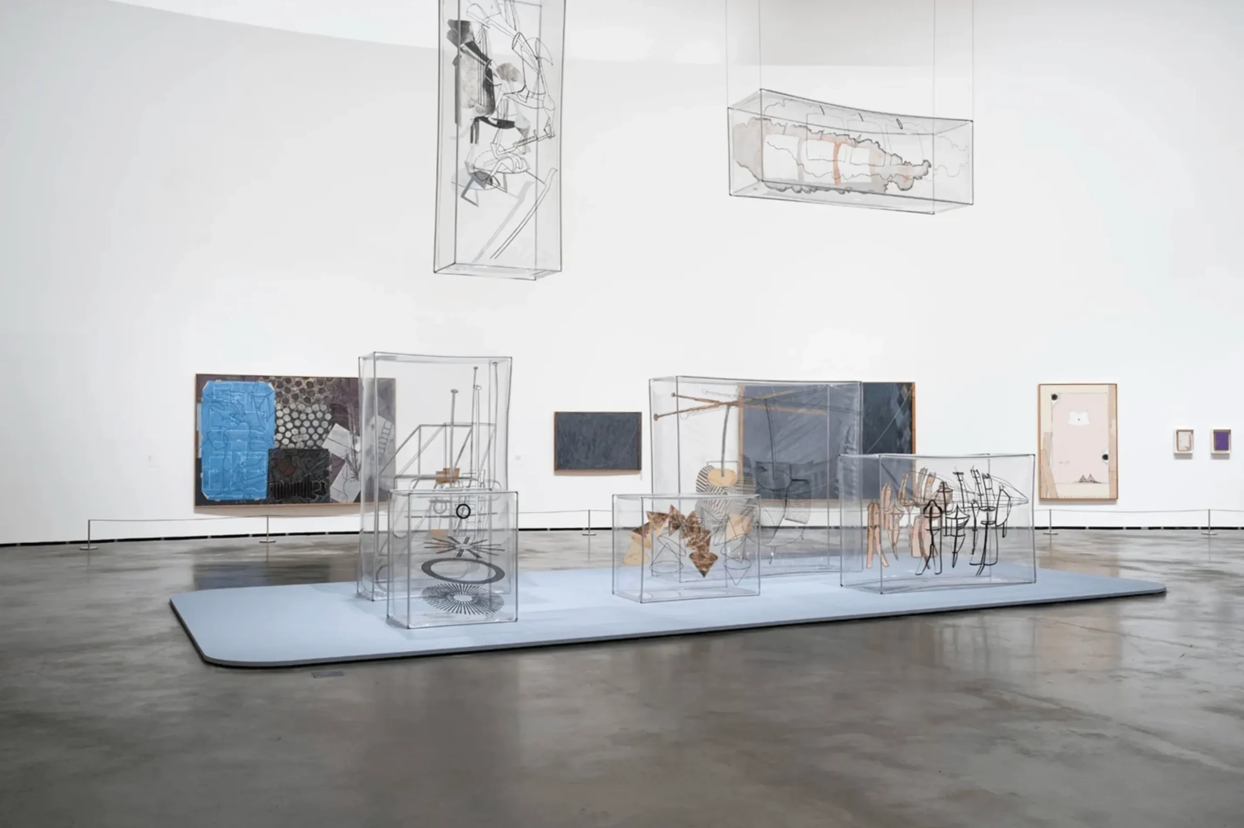 Jasper Johns: Night Driver v Guggenheim Bilbao