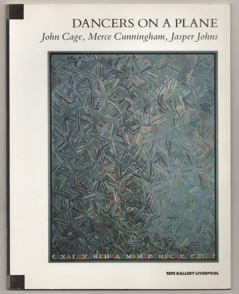 Dancers on a Plane: John Cage, Merce Cunningham, Jasper Johns, katalóg výstavy, Tate Gallery, Liverpool, 1989. Zdroj: AbeBooks.
