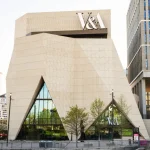 V&A East Museum exteriér Queen Elizabeth Olympic Park Londýn 2026