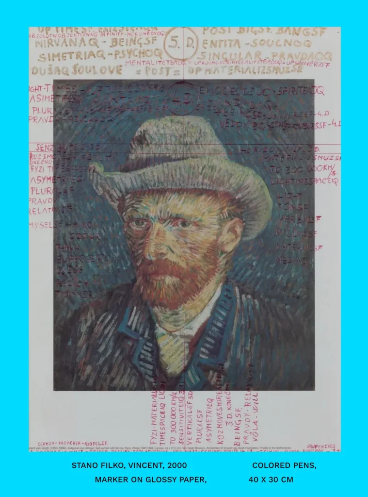 Stano Filko Vincent 2000 SOGA aukcia Gallery Weekend Bratislava 2026