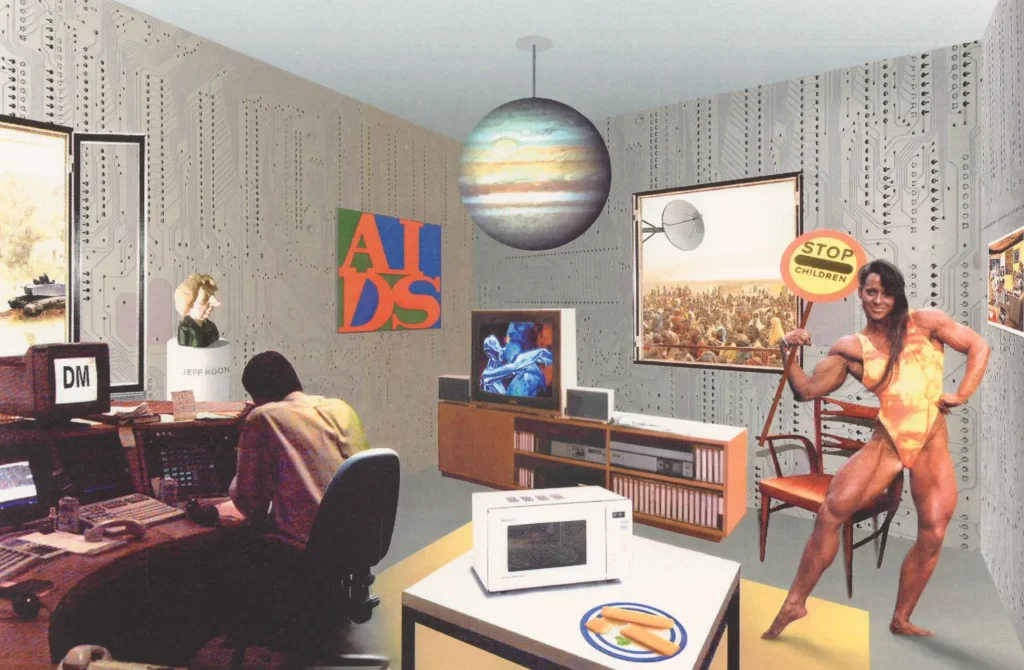 Richard Hamilton Just what is it that makes todays homes so different 1992 koláž Pop art Tate