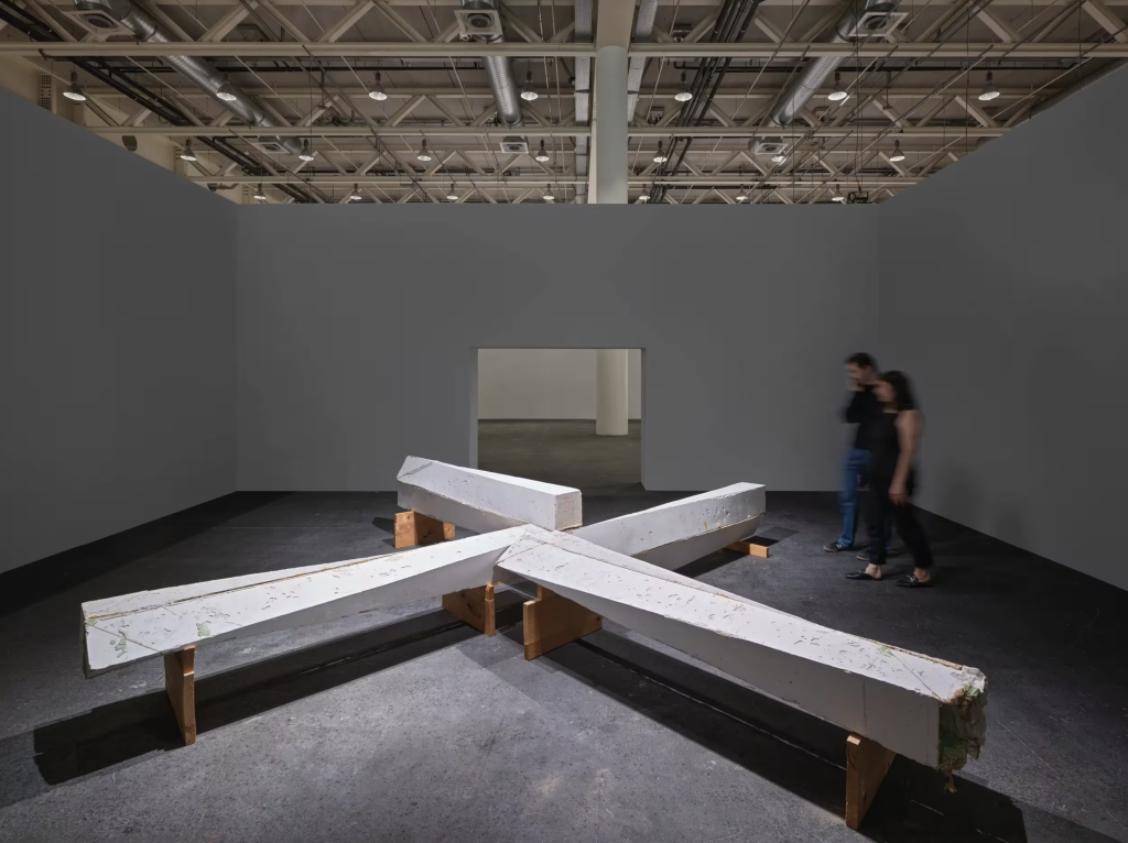 Bruce Nauman, Dead End Tunnel Folded Into Four Arms with Common Walls, 1980, Art Basel Unlimited 2026