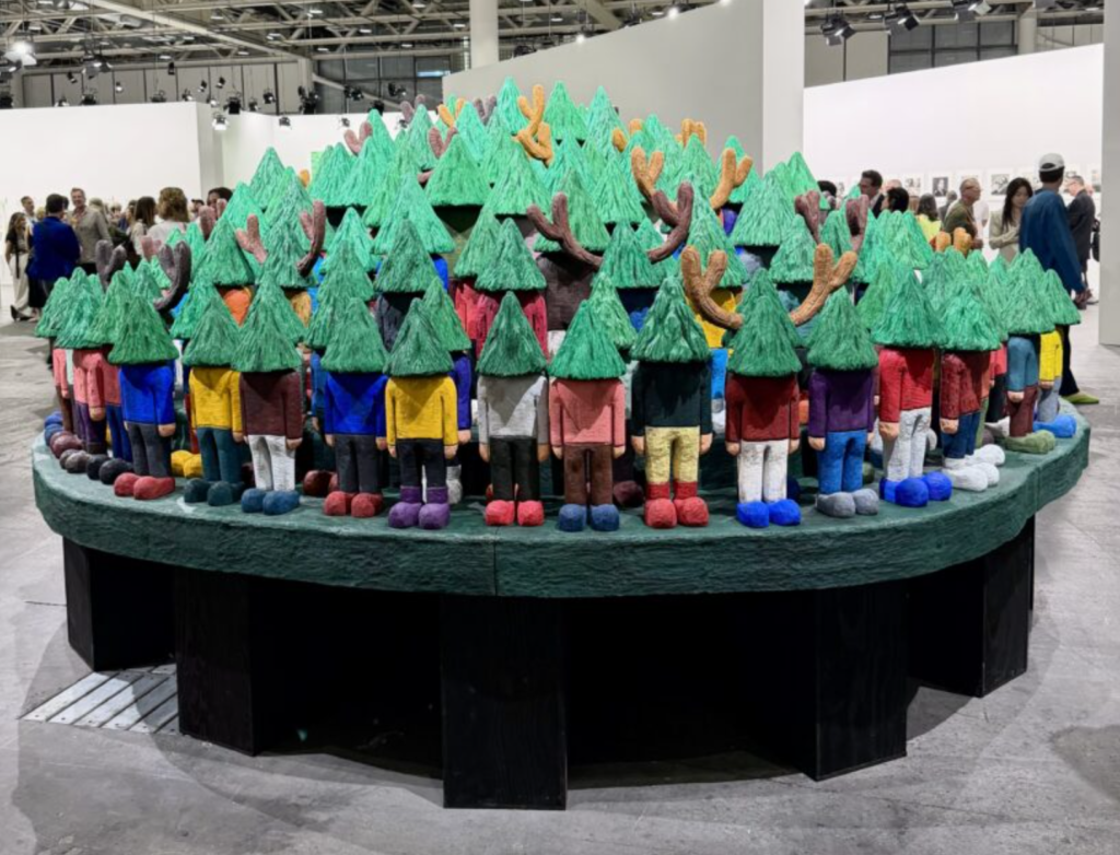 Yuichi Hirako, Tree Forest Mountain, 2025, Art Basel Unlimited 2026
