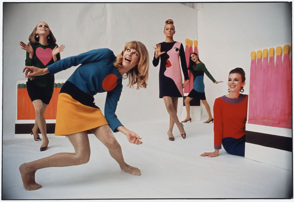 Homage to Pop Art, haute couture jeseň/zima 1966, Yves Saint Laurent