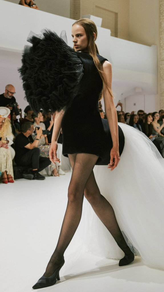 Backstage portrét z Jean Paul Gaultier haute couture prehliadky