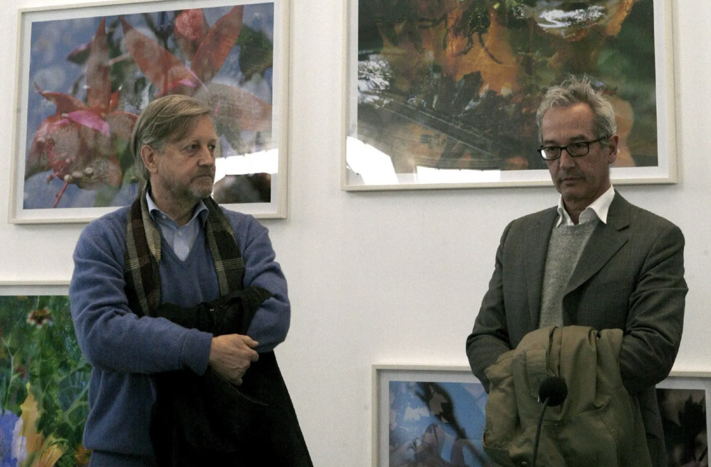 Švajčiarski umelci David Weiss a Peter Fischli, tvoriaci ako duo Fischli/Weiss, na retrospektíve ich diela v roku 2008