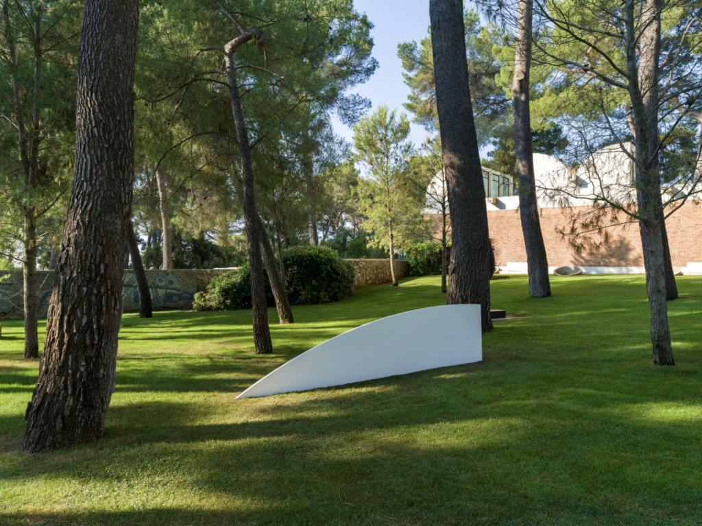 Ellsworth Kelly, Untitled, 2004, maľovaná nerezová oceľ