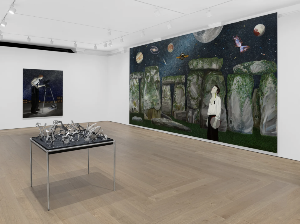 Dielo Nicole Eisenman z výstavy v galérii Sadie Coles HQ v Londýne.