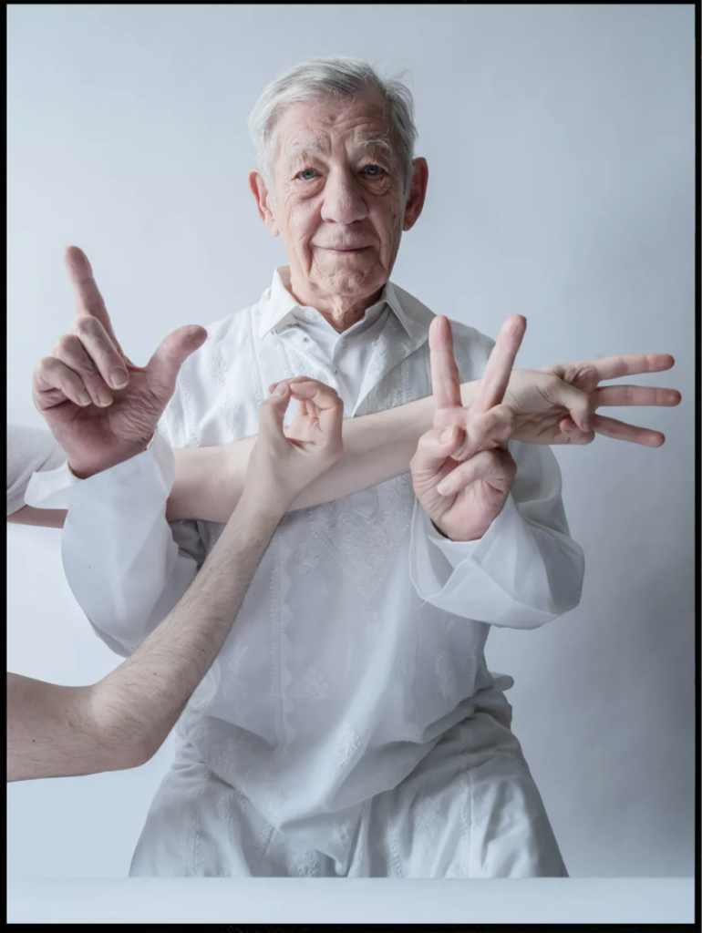 Ian McKellen, Love, London, 2023. © Tim Walker.