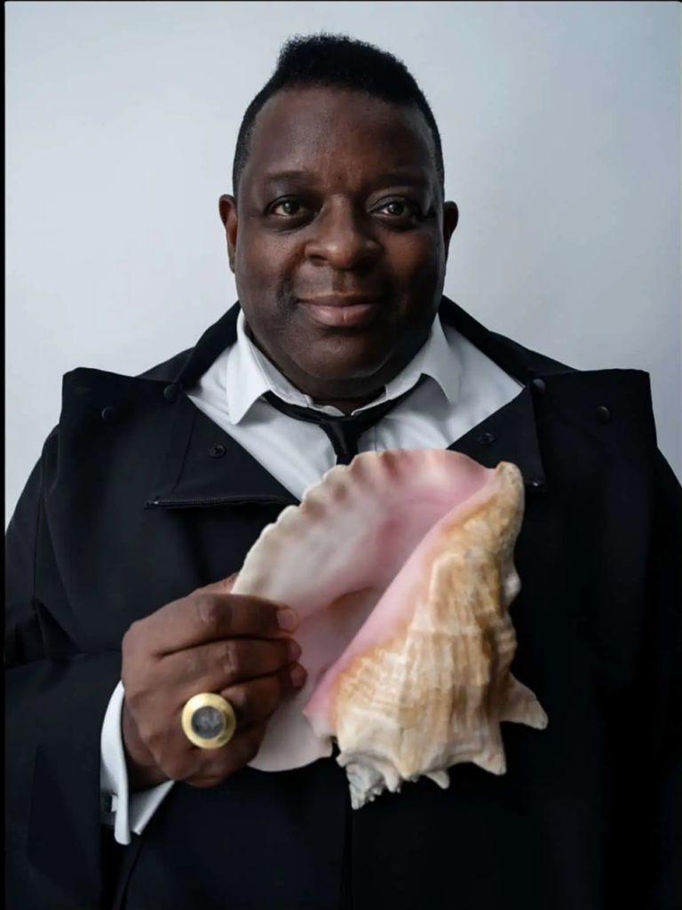Isaac Julien and Queen Conch Shell, London, 2023. © Tim Walker.