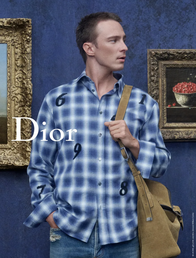 Dior Cruise 2027 kampaň LACMA Drew Starkey